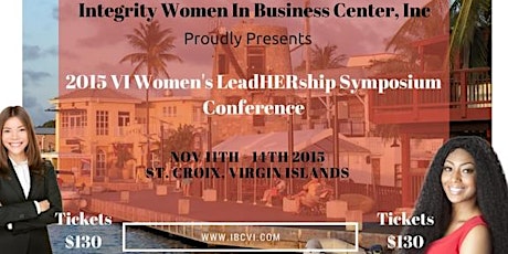 2015 VI Women's LeadHERship Symposium Package Deal primary image