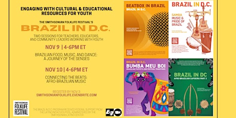 Brazil in D.C. – Engaging with Cultural & Educational Resources for Youth primary image
