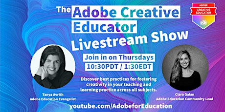 Adobe Creative Educator Live Stream Show