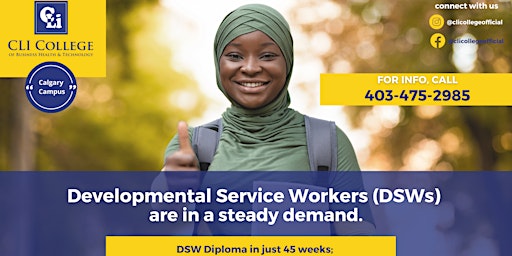 Developmental Service Worker (DSW) Diploma in 45 weeks