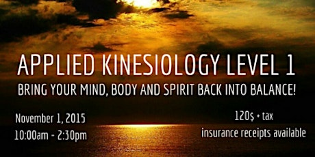 Applied Kinesiology Level 1 primary image