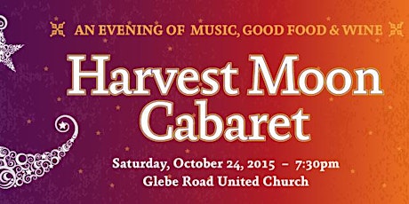 Harvest Moon Cabaret - 2015 primary image