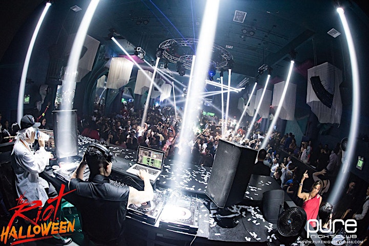 RIOT HALLOWEEN 2021 - FRIDAY OCT 29TH! PURE NIGHTCLUB | 1000+PPL! image