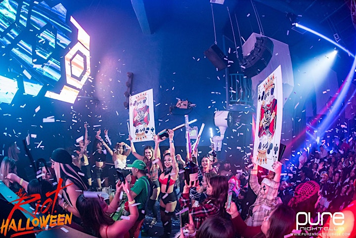 RIOT HALLOWEEN 2021 - FRIDAY OCT 29TH! PURE NIGHTCLUB | 1000+PPL! image