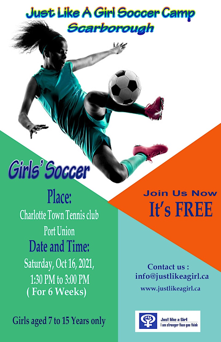 Just Like A Girl Soccer Camp-Scarborough Chapter image