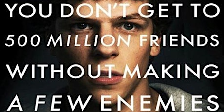 Saturday Night Movie: The Social Network @DelrayTechSpace October 17th at 7pm primary image