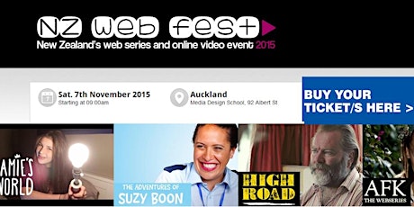 NZ Web Fest 2015 primary image