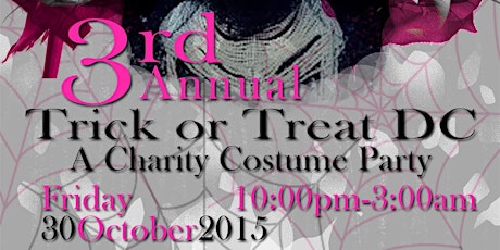 Trick or Treat DC: 3rd Annual Halloween Fundraiser primary image