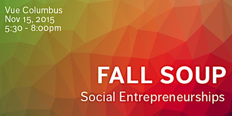 Fall SOUP: Social Entrepreneurships primary image