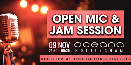 Open Mic & Jam Session #OneTribe primary image