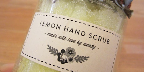 XMAS DIY Gift making  -  Honey Lemon Sugar Scrub primary image