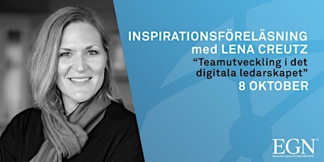 EGN Inspirationsfrukost  "Teamutveckling i det digitala ledarskapet"  primärbild
