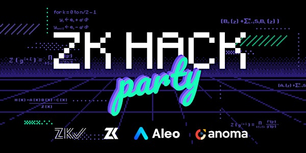 ZK Hack Kick-off Party!