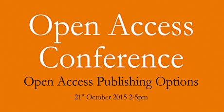 UCL Open Access Conference 2015: ‘Open Access Publishing Options’ primary image