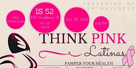 LATINAS THINK PINK presented by SPTWellness primary image