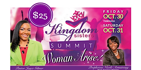 Kingdom Sisters Summit-Friday Night Only primary image
