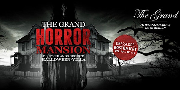 HALLOWEEN 2.0 - THE GRAND HORROR MANSION