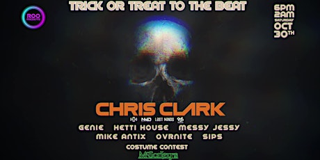 Primaire afbeelding van TRICK OR TREAT TO THE BEAT FEATURING CHRIS CLARK FROM 93.5 REVOLUTION RADIO