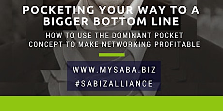 SABA Mastermind/Networking Luncheon: Pocketing Your Way to Bigger Profits primary image
