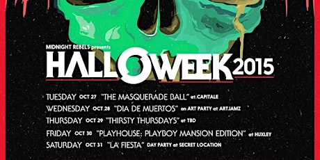 Midnight Rebels: Present Halloweek 2015 primary image