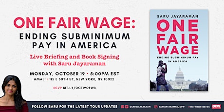 One Fair Wage: Ending Subminimum Pay in America