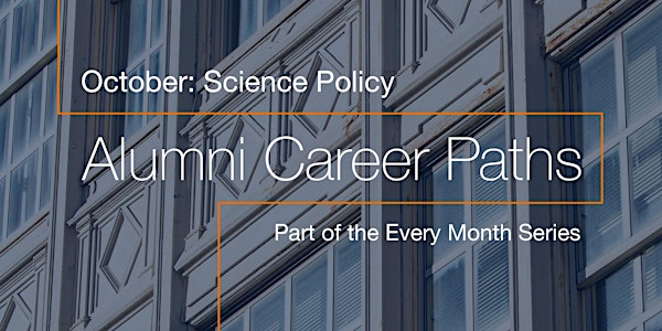 Alumni Career Paths in Science Policy