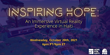 Inspiring Hope: an Immersive Virtual Experience in Haiti primary image