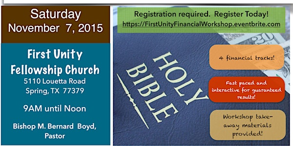 Money reVerse Financial Workshop
