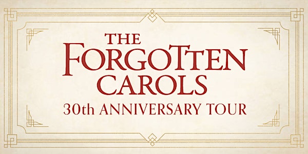 The Forgotten Carols in SLC, Fri. 12/17/21, 7:30pm