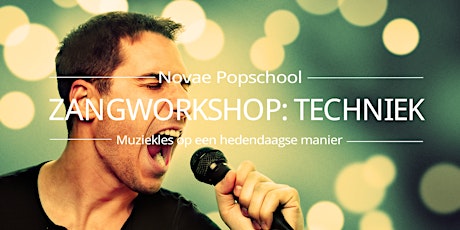 Primaire afbeelding van Workshop Zangtechniek