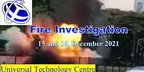 Fire Investigation Course by Dr George YU primary image