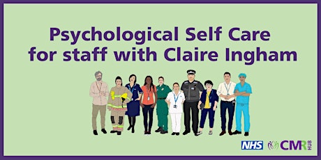 Psychological Self Care for staff tickets