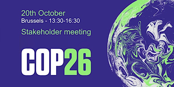 COP26 - Stakeholder meeting