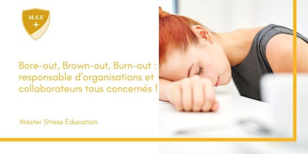 Burn-out : responsable d’organisations et collaborateurs tous concernés !