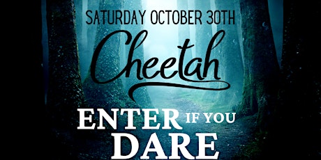 Cheetah of  Southern Pines Halloween Party!   Enjoy a night in the wild!
