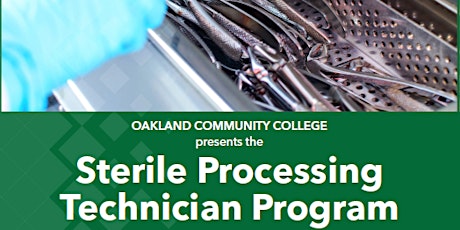 Sterile Processing Technician Information Session