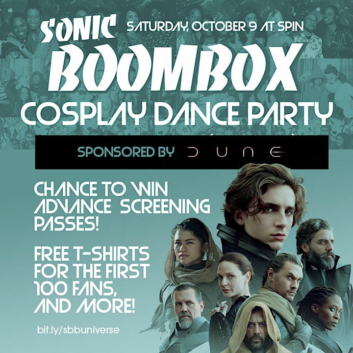 Sonicboombox NYCC 2021 Cosplay Dance Party image