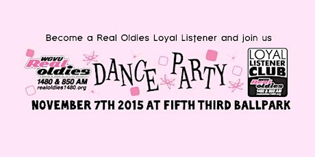 WGVU REAL OLDIES DANCE PARTY November 7 primary image