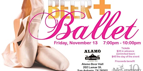 Beer + Ballet at Alamo Beer Company primary image
