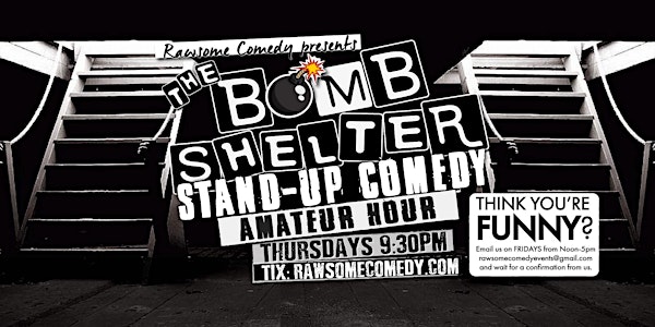 The Bomb Shelter Amateur Hour | Live Stand up Comedy