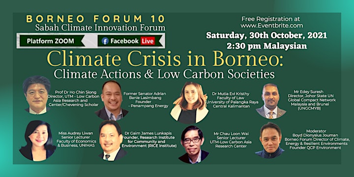  Climate Crisis in Borneo: Climate Actions and Low Carbon Societies image 