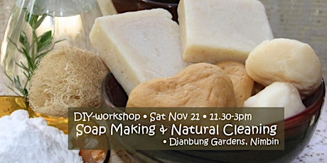 DIY Soap Making & Natural Cleaning Workshop primary image