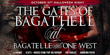 Bagatelle LA Halloween 2015 primary image