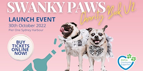 Swanky Paws Charity Book - Launch Event tickets