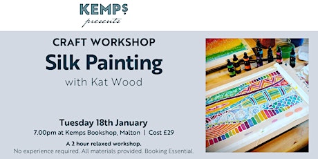 Craft Workshop - Silk Painting (perfect Christmas gift!) tickets