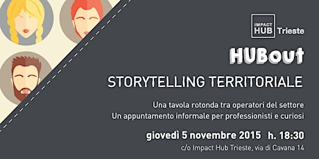 Immagine principale di HUBout - Storytelling Territoriale 