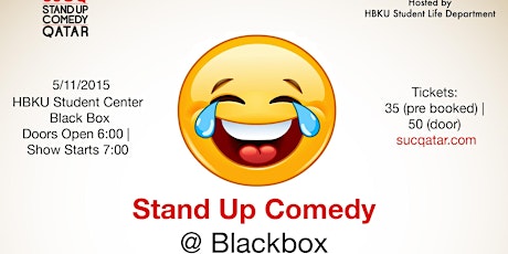 SUCQ Stand Up Comedy @ Black Box | Nov 5th 7pm primary image