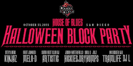 HOB Halloween Block Party 2015 primary image