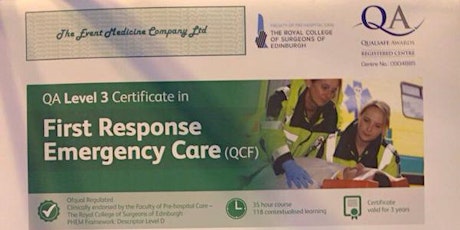 First Response Emergency Care (FREC) - Level 3 primary image