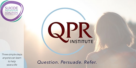 Imagem principal do evento QPR - Suicide Prevention Skills Gatekeeper Training (Virtual)